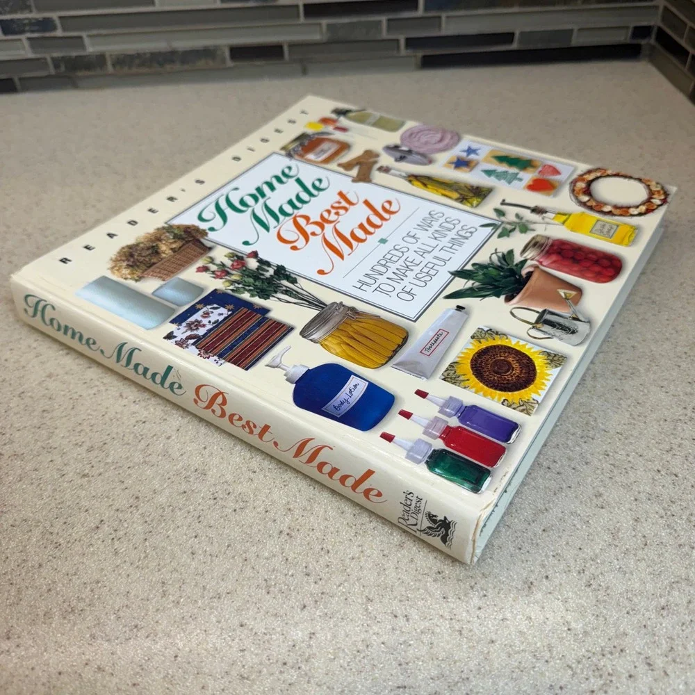 VTG Home Made Best Made Reader's Digest DIY Craft Cooking‎ Home Decor Hardcover